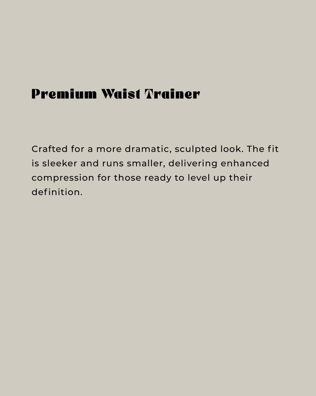 Premium Waist Trainer