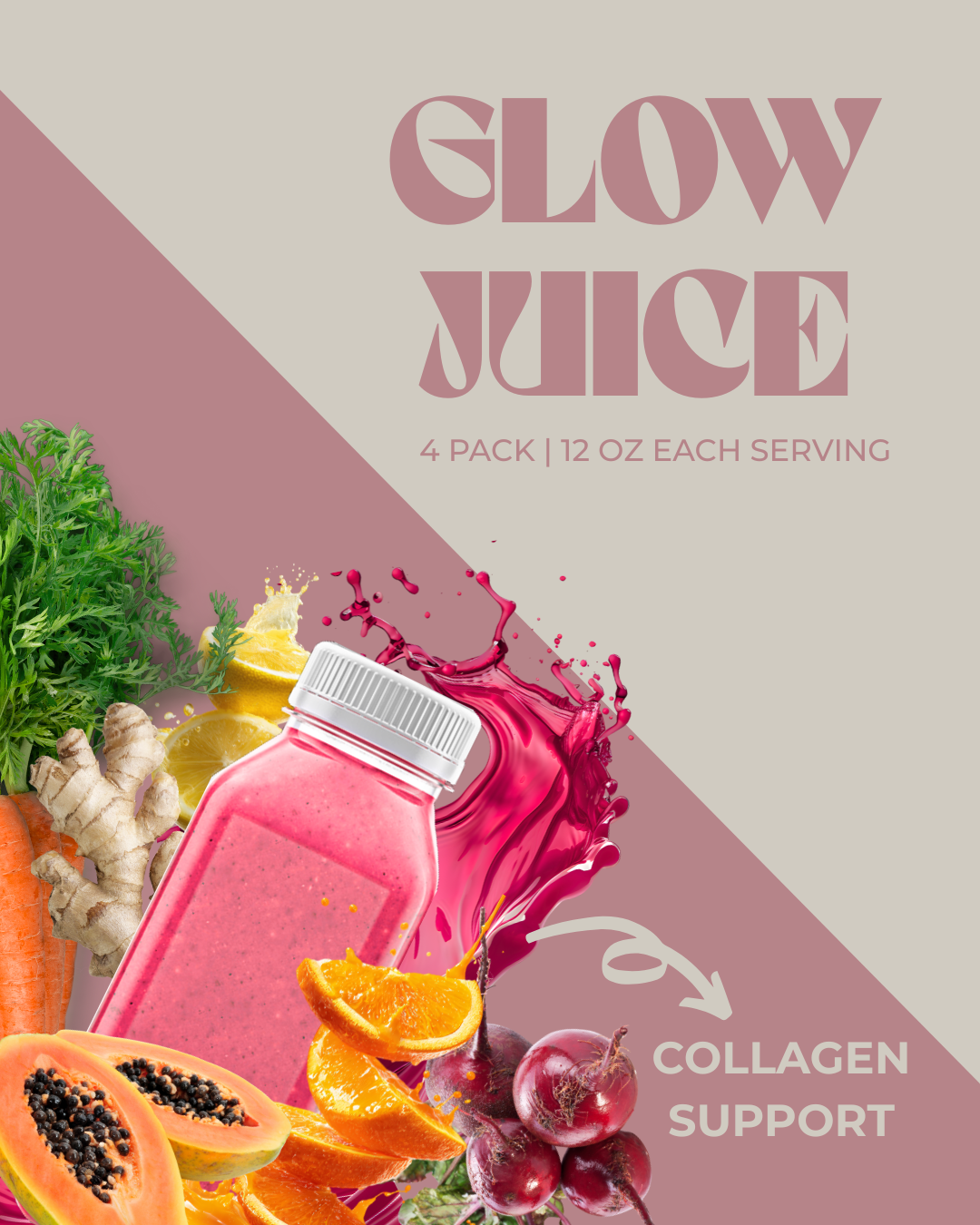 Glow Juice 4 Pack